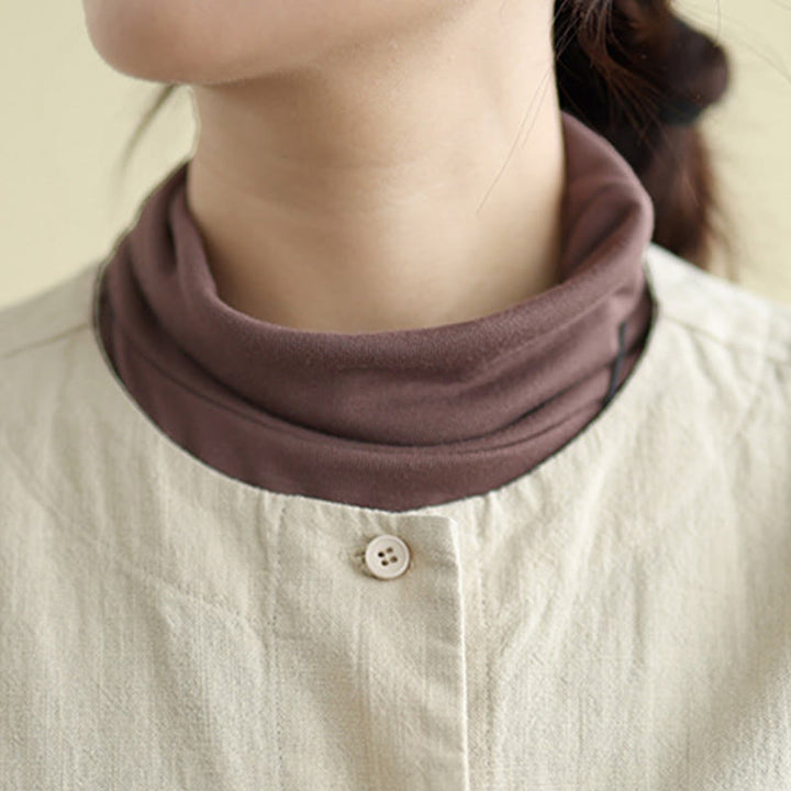 Buddha Stones – Langärmlige Damen-Baumwoll-Leinen-Jacke mit Taschen im schlichten Design - image 7
