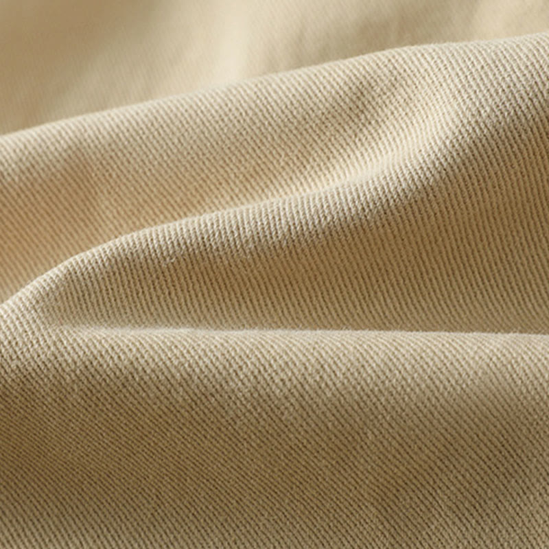 Buddha Stones Plain Button Design Stehkragen Damen Baumwolljacke - image 20