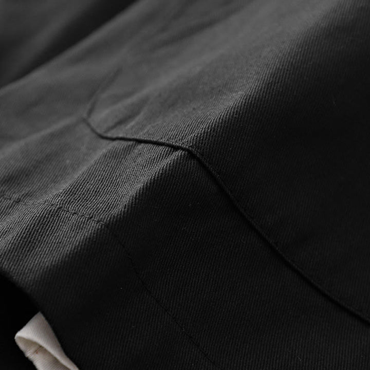 Buddha Stones Einfarbige Langarm-Baumwolljacke für Damen mit Taschen - image 13