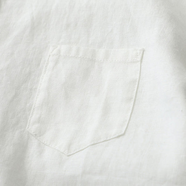 Buddha Stones – Einfarbiges Hemd mit Knopfleiste und Dreiviertelärmeln - image 28