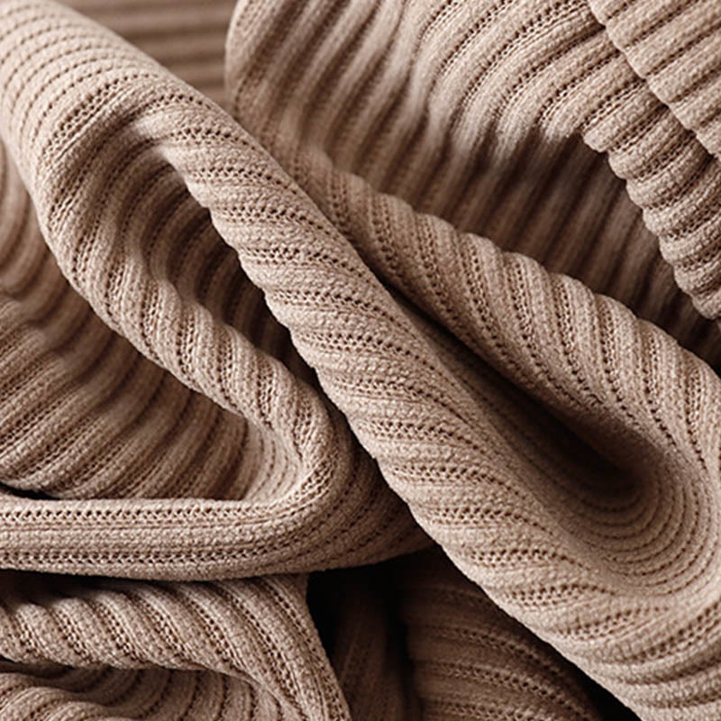 Buddha Stones Lässige, einfarbige Damenhose mit weitem Bein, Cord-Baumwollfleece-Futter und Taschen - image 26