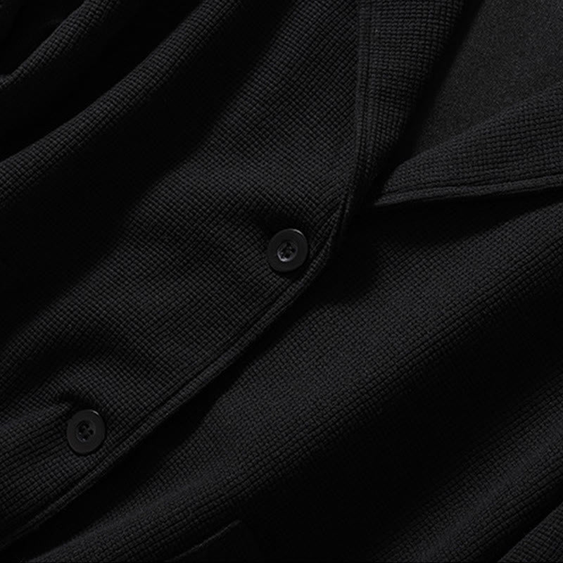 Buddha Stones Damen-Baumwolljacke mit schlichtem Revers und Taschen - image 31
