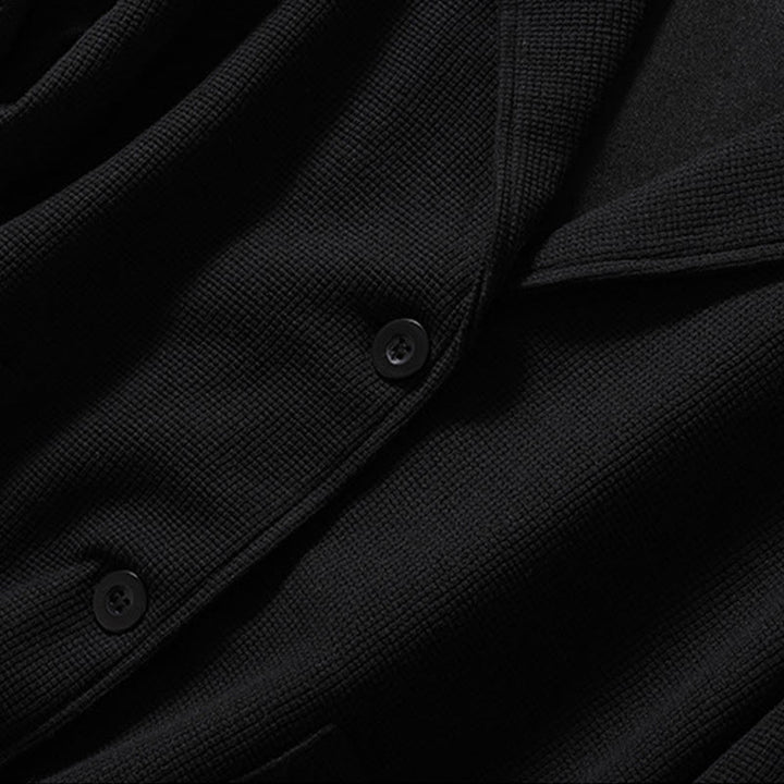 Buddha Stones Damen-Baumwolljacke mit schlichtem Revers und Taschen - image 31