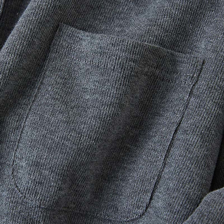 Buddha Stones Plain Buttons Damen Baumwoll-Kapuzenjacke mit Taschen - image 5