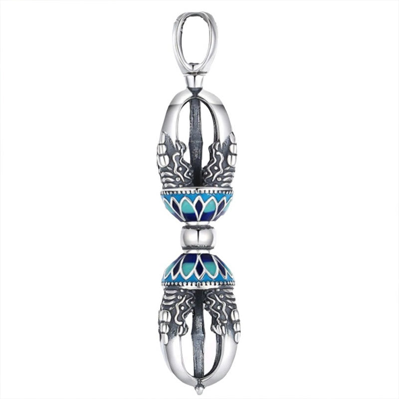 Buddha Stones, tibetische Kupfer-Vajra Dorje, spirituelle Kraft, Halskettenanhänger - image 5