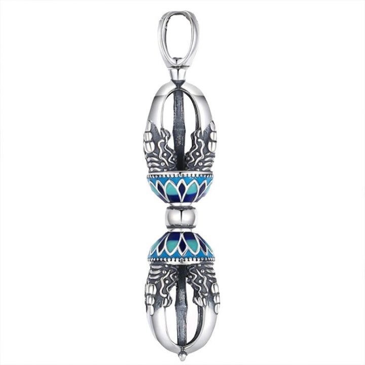 Buddha Stones, tibetische Kupfer-Vajra Dorje, spirituelle Kraft, Halskettenanhänger - image 5