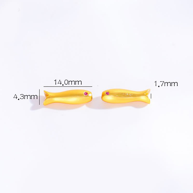 Buddha Stones Kupfer Glücksarmband mit Koi-Fisch - image 8