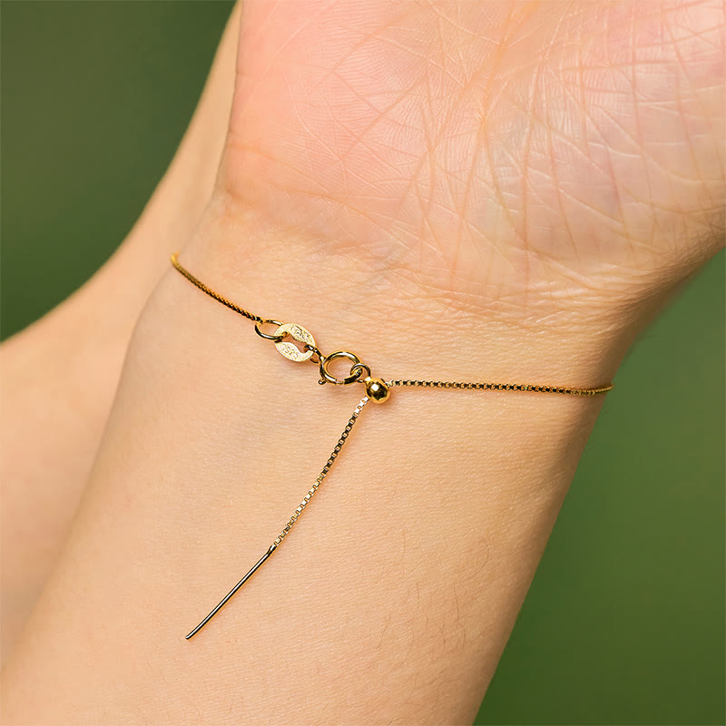 Buddha Stones Schutzarmband aus 925er Sterlingsilber mit Katzen- und Tigerauge - image 9