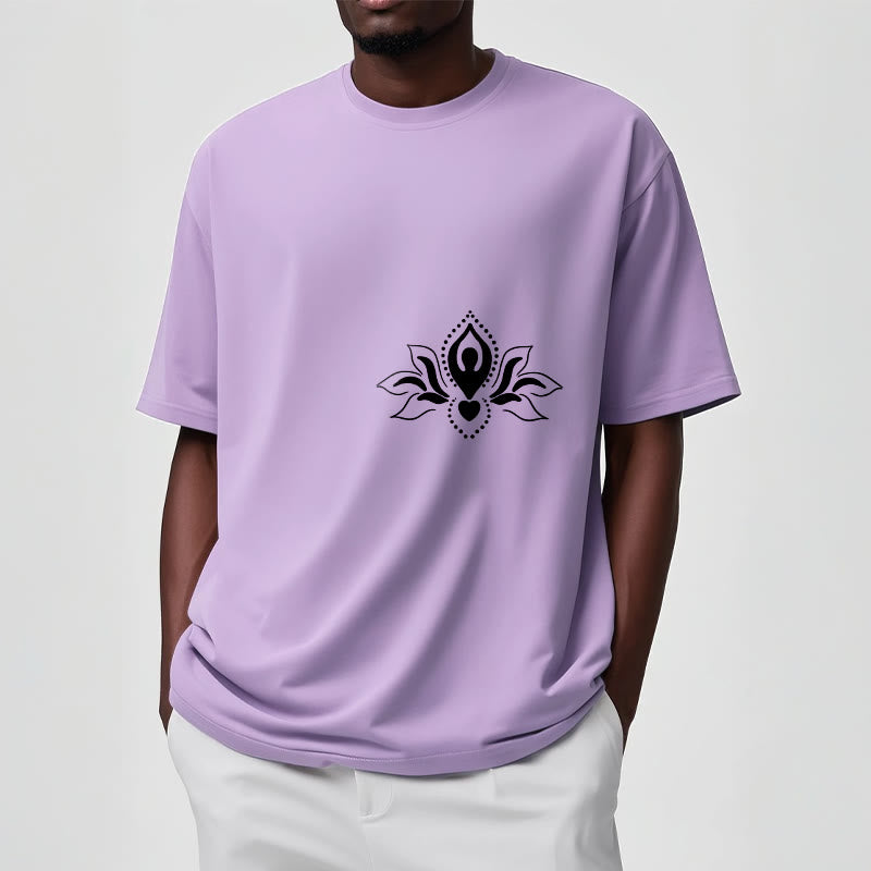 Buddha Stones Lotus Meditation Buddha Muster Design T T-shirt - image 18