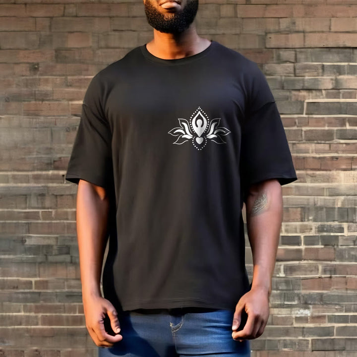 Buddha Stones Lotus Meditation Buddha Muster Design T T-shirt - image 8