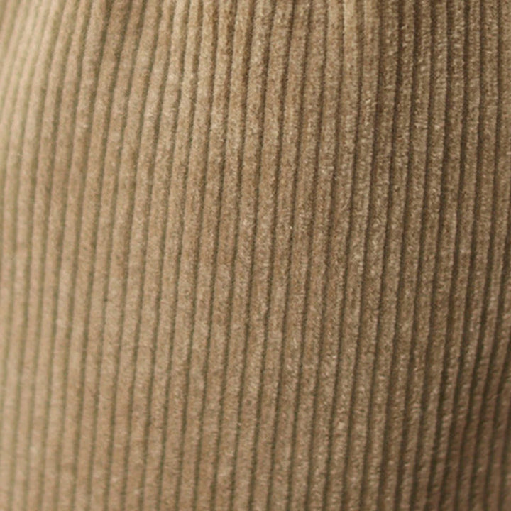 Buddha Stones Lässige Damen-Baumwollcordhose mit Taschen und Knöpfen am Beinausschnitt - image 7