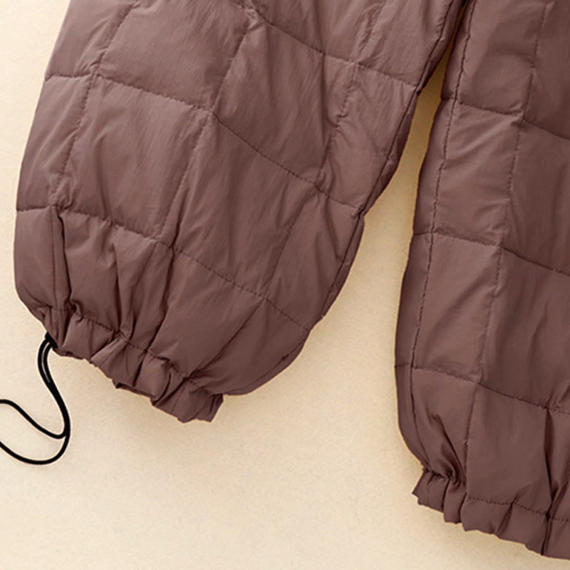 Buddha Stones Winter-Baumwollhose mit Kordelzug und Beinöffnung für Damen mit Taschen - image 14