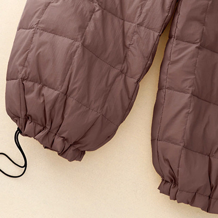 Buddha Stones Winter-Baumwollhose mit Kordelzug und Beinöffnung für Damen mit Taschen - image 14