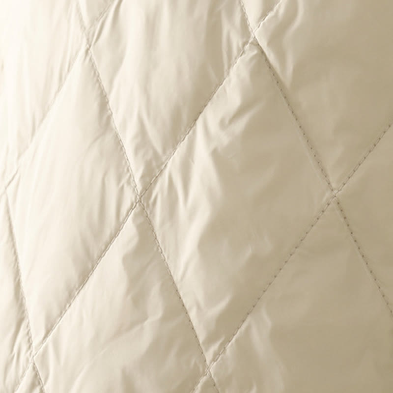 Buddha Stones Lässige Baumwollhose mit hoher Taille und Kordelzug-Design für Damen mit weitem Bein und Taschen - image 12