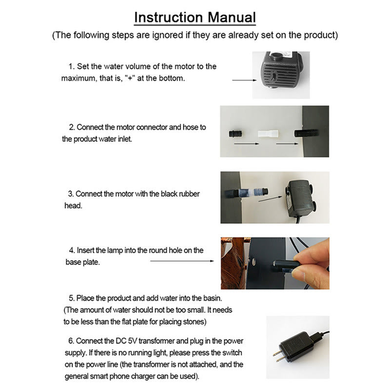 Buddha Stones, Lotusblatt-förmiger Wasserfallbrunnen, Tischornamente mit LED-Licht, Home-Office-Desktop-Dekoration - image 24