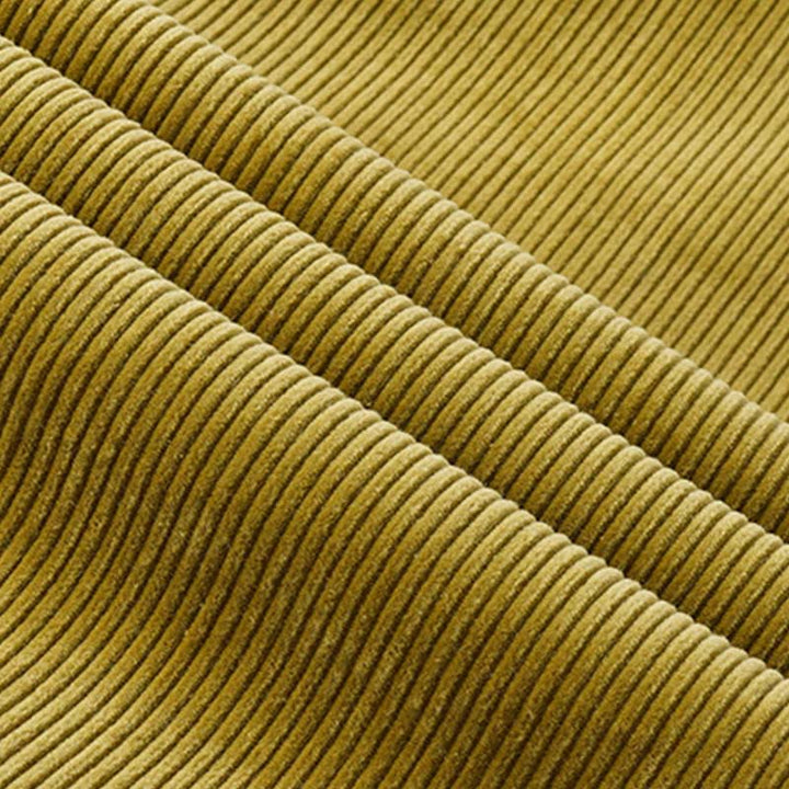 Buddha Stones Damen Herbst Einfarbige Cordhose in Knöchellänge mit schlichtem Design und Taschen - image 16