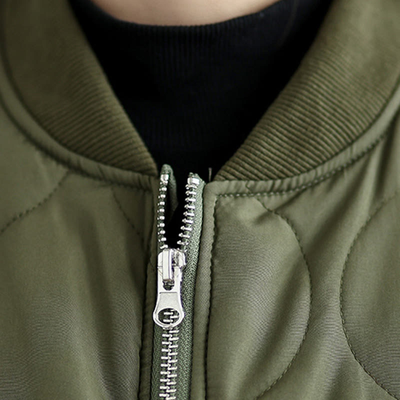 Buddha Stones Damen-Langarmjacke aus Baumwolle mit Reißverschluss und Taschen - image 6