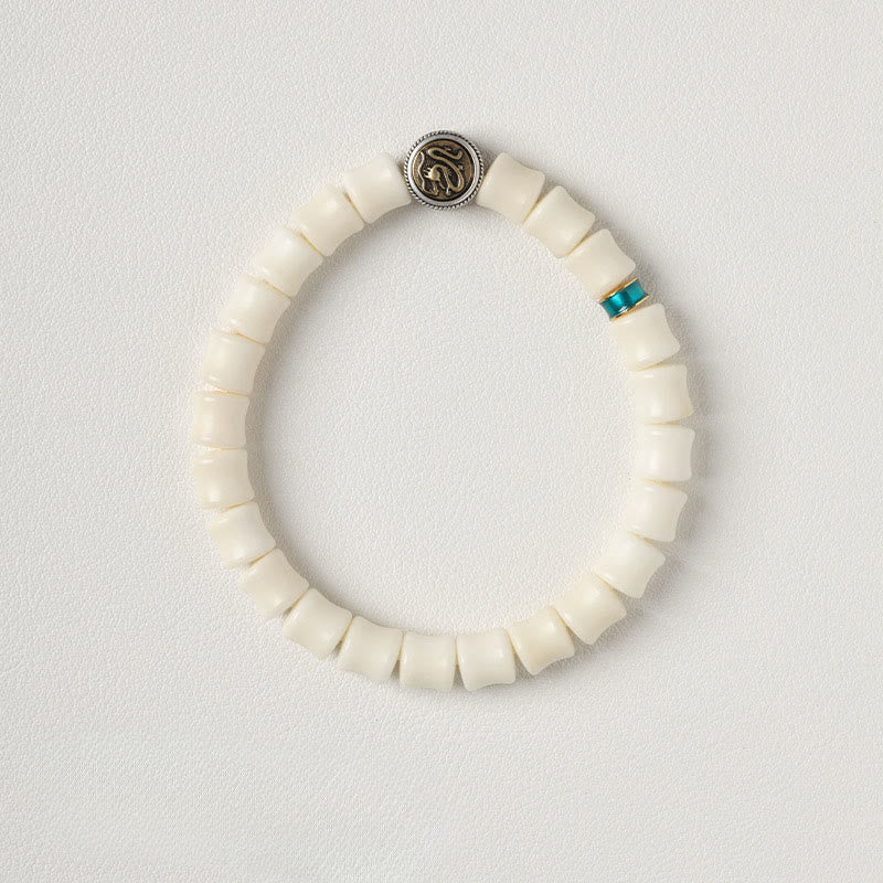 Armband mit Buddha Stones und Bodhi-Samen, Drachenmuster, hält böse Geister fern - image 1