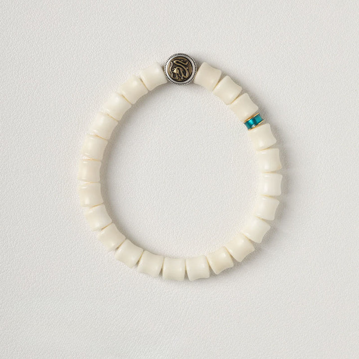 Armband mit Buddha Stones und Bodhi-Samen, Drachenmuster, hält böse Geister fern - image 1