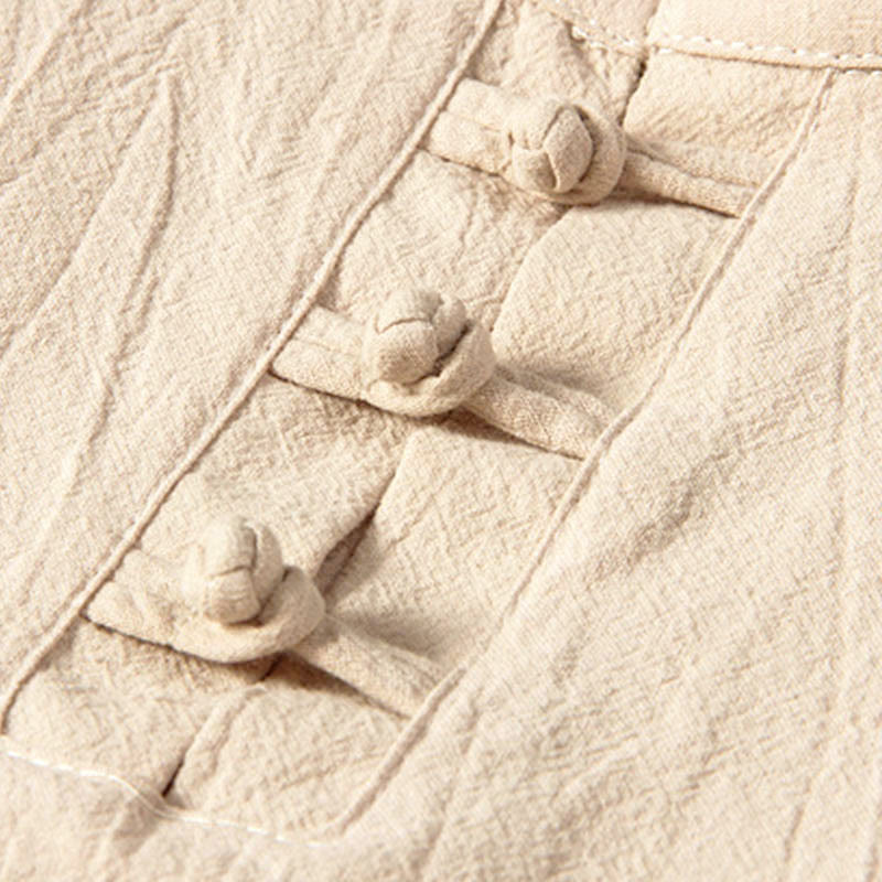 Buddha Stones, einfarbiges Set aus langärmligem Oberteil und Hose für Herren - image 3