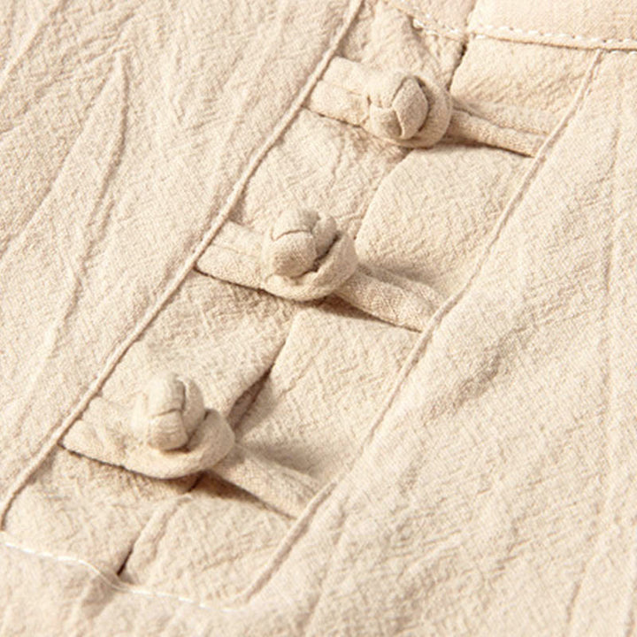 Buddha Stones, einfarbiges Set aus langärmligem Oberteil und Hose für Herren - image 3