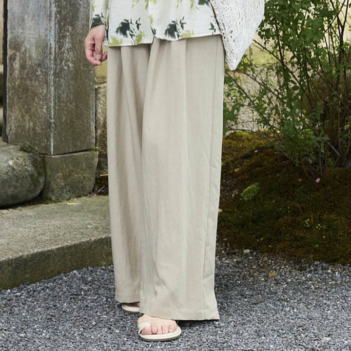 Buddha Stones Schlichte, knöchellange Damenhose mit Taschen für ältere Erwachsene - image 14