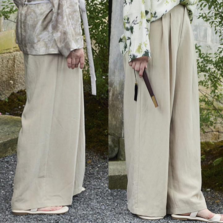 Buddha Stones Schlichte, knöchellange Damenhose mit Taschen für ältere Erwachsene - image 16