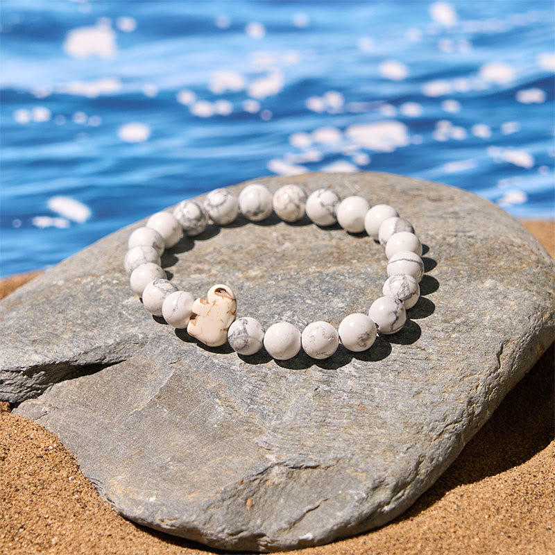 Buddha Stones, Naturstein, verschiedene Steine, Elefant, spirituelle Kraft, Armband - image 11