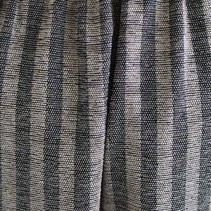 Buddha Stones Lässige Cordhose mit Streifen, Polyester, weites Bein, Länge 7–8, mit Taschen - image 7