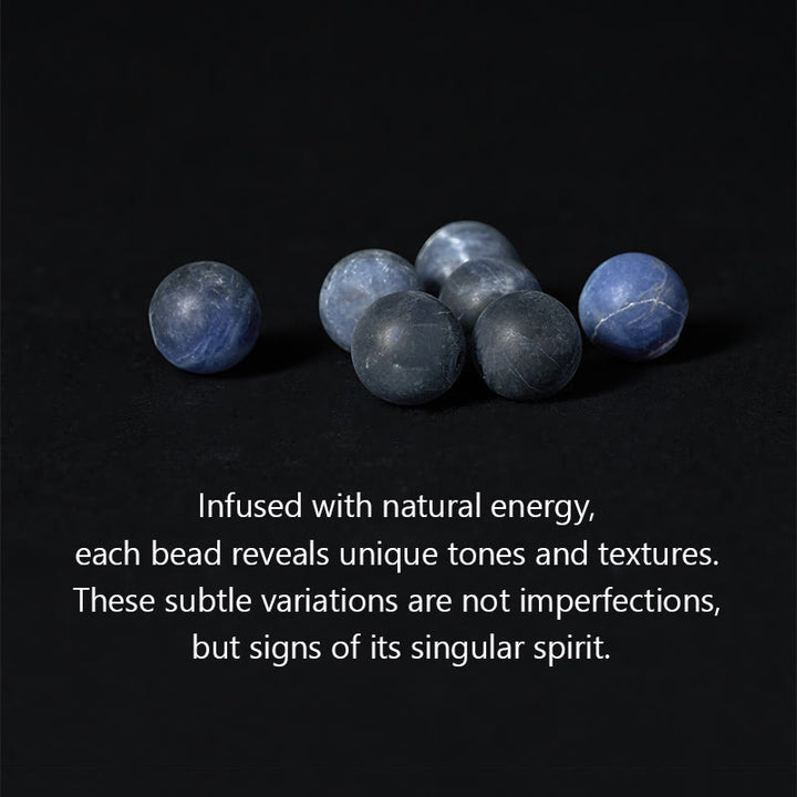 Buddha Stones, natürlicher grauer Jaspis, Sodalith, Om Mani Padme Hum, Buddha-Gesicht, Heilungsarmband - image 6