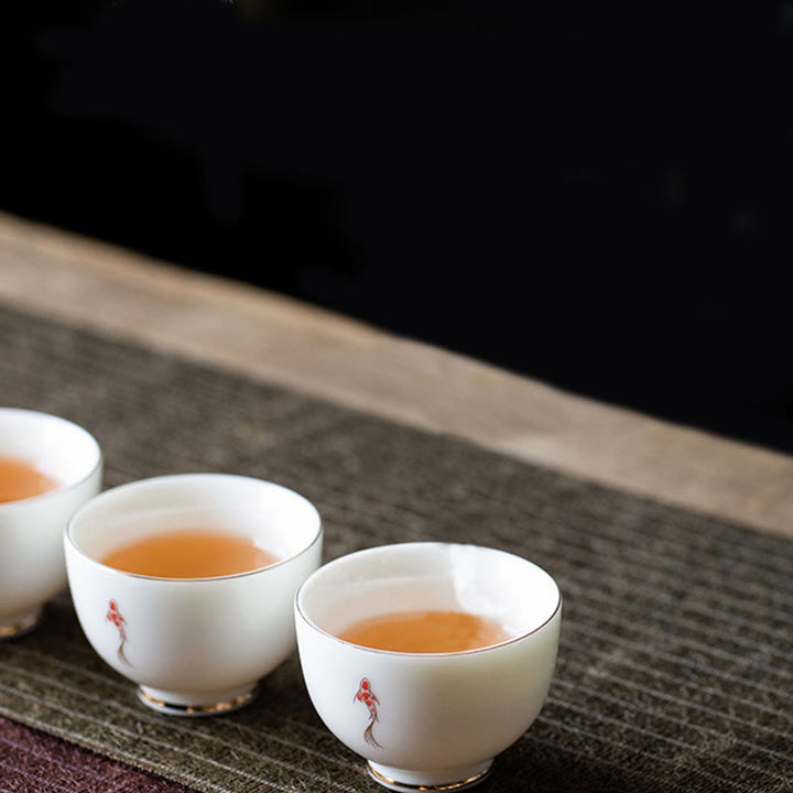 Buddha Stones Koi Fisch Teetasse Kung Fu Teetasse - image 7