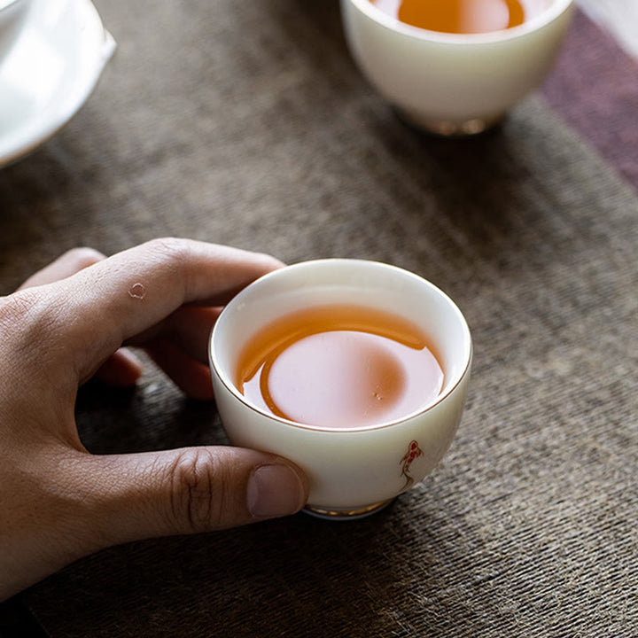 Buddha Stones Koi Fisch Teetasse Kung Fu Teetasse - image 5