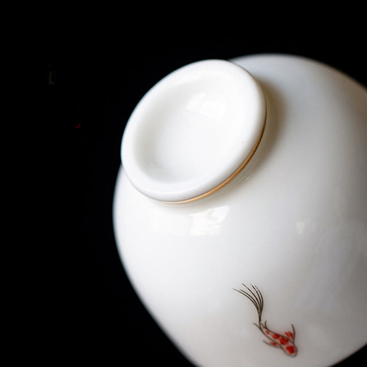 Buddha Stones Koi Fisch Teetasse Kung Fu Teetasse - image 9