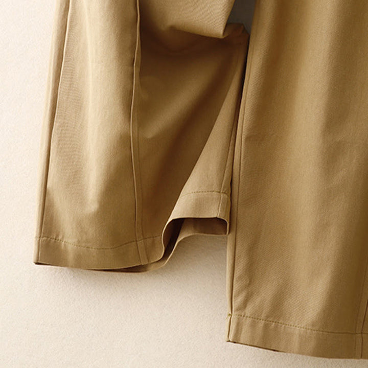 Buddha Stones Casual Rope Damenhose aus Baumwolle und Polyester mit Taschen - image 2