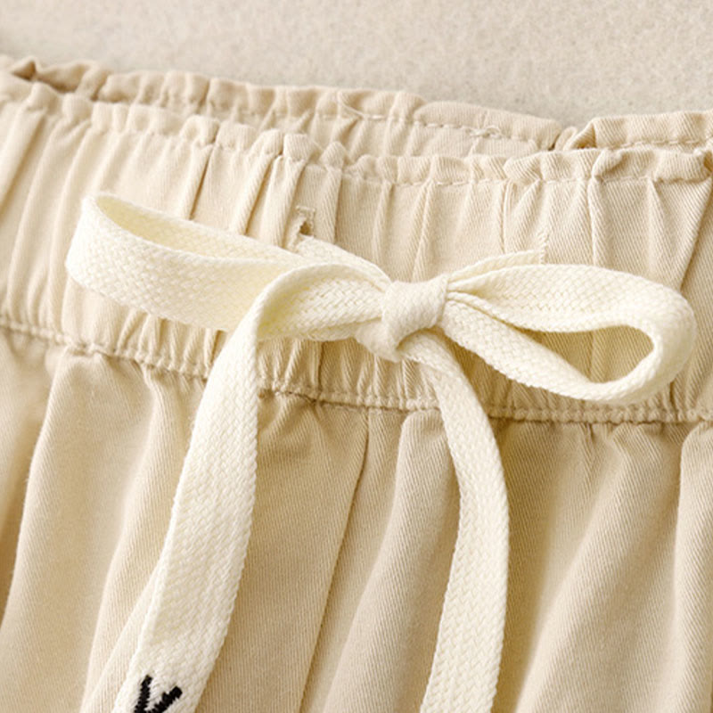 Buddha Stones Casual Rope Damenhose aus Baumwolle und Polyester mit Taschen - image 8