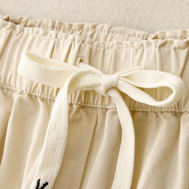 Buddha Stones Casual Rope Damenhose aus Baumwolle und Polyester mit Taschen - image 8