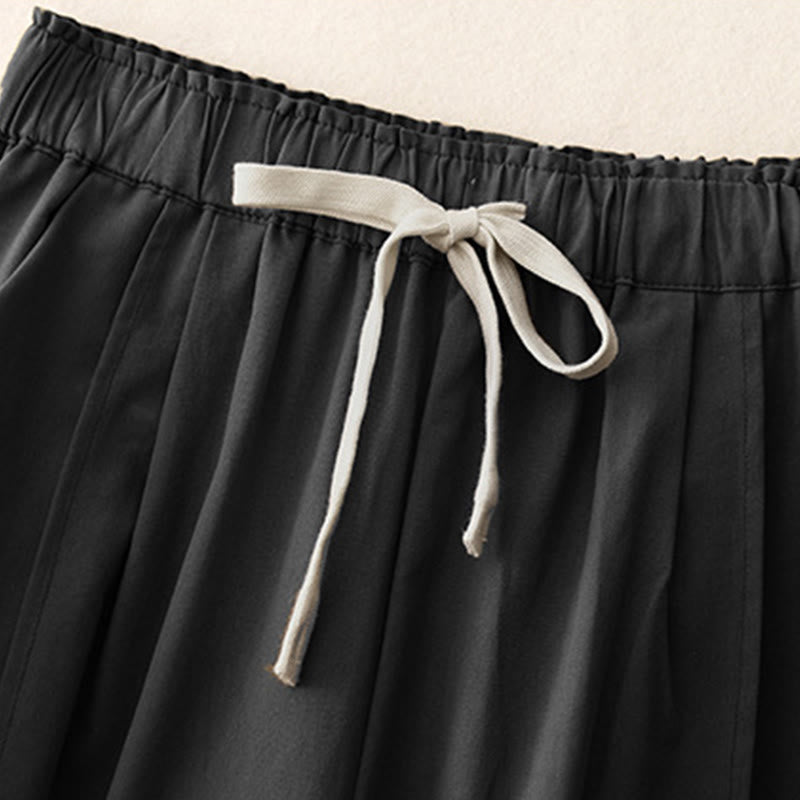 Buddha Stones Casual Rope Damenhose aus Baumwolle und Polyester mit Taschen - image 15
