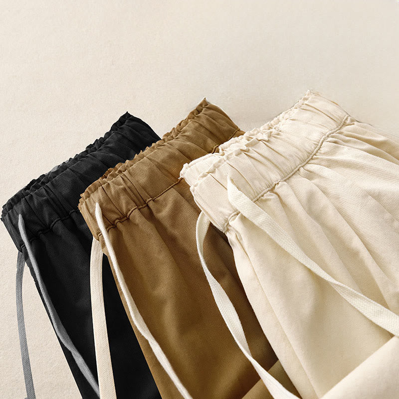 Buddha Stones Casual Rope Damenhose aus Baumwolle und Polyester mit Taschen - image 19