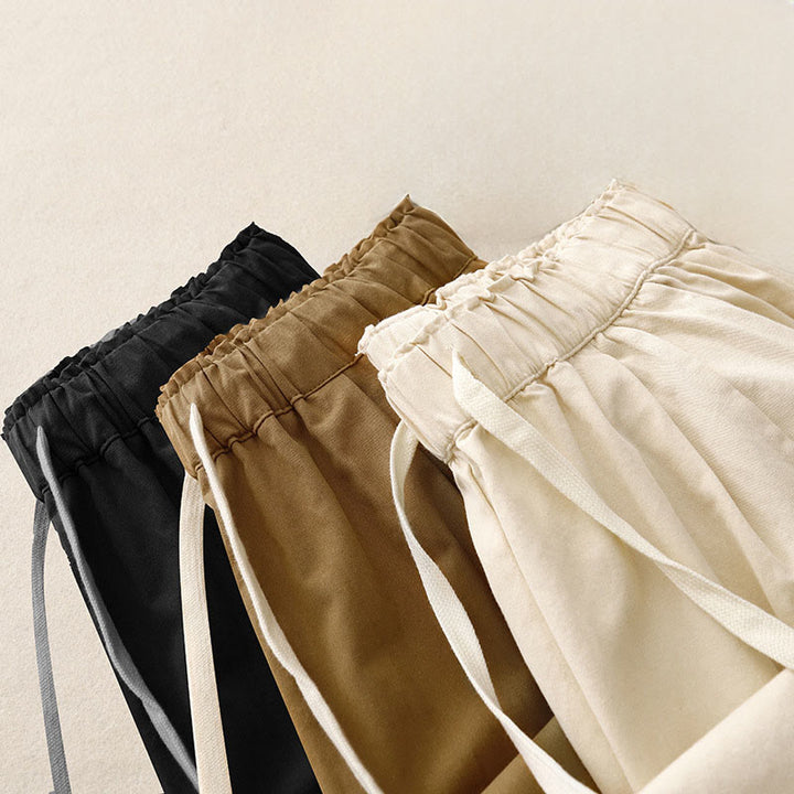 Buddha Stones Casual Rope Damenhose aus Baumwolle und Polyester mit Taschen - image 19