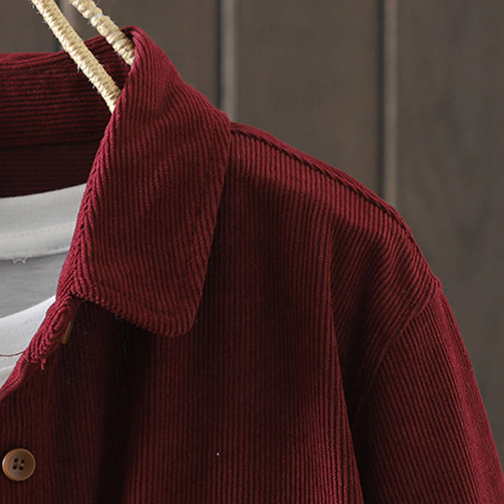 Buddha Stones Corduroy Damen-Baumwoll-Langarmjacke mit Taschen - image 14