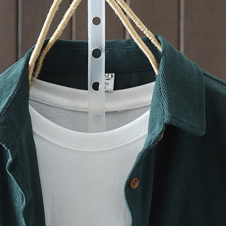 Buddha Stones Corduroy Damen-Baumwoll-Langarmjacke mit Taschen - image 19