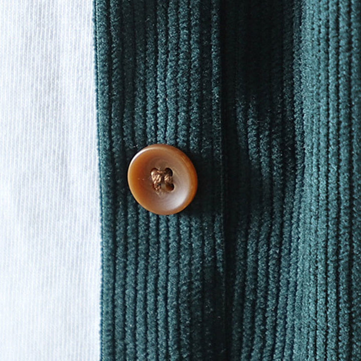 Buddha Stones Corduroy Damen-Baumwoll-Langarmjacke mit Taschen - image 21
