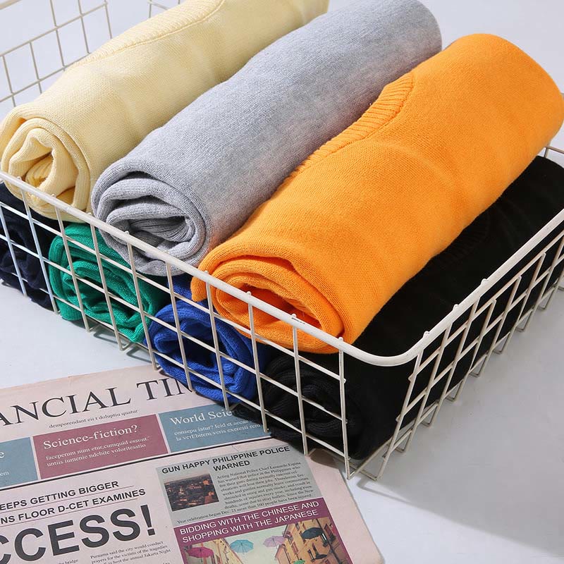 Buddha Stones Rippendesign Reine Baumwolle Thermo Herren Pullover Rundhals Langarm - image 15