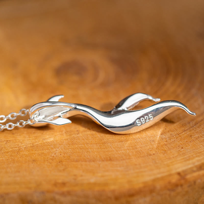 Buddha Stones 925 Sterling Silber Goldener Koi Fisch Glücksbringer Halskette Anhänger - image 8