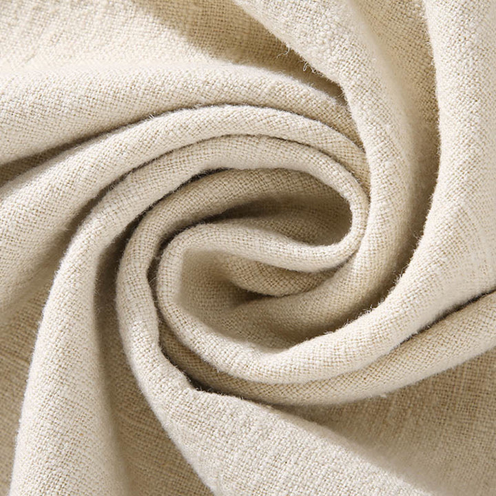 Buddha Stones Herren-Jacke mit Stehkragen, langen Ärmeln, Thermofleece-Futter und Taschen aus Ramie - image 14