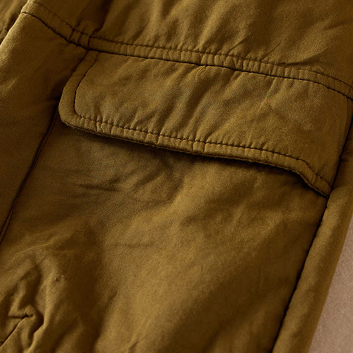 Buddha Stones Schlichte Damen-Haremshose mit Taschen - image 4