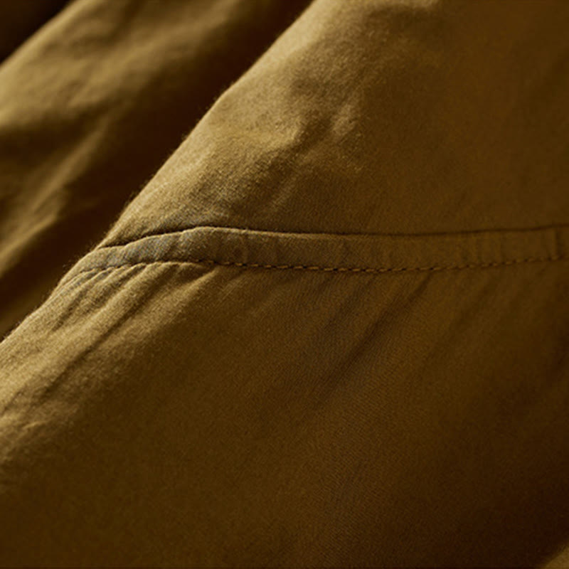 Buddha Stones Schlichte Damen-Haremshose mit Taschen - image 3