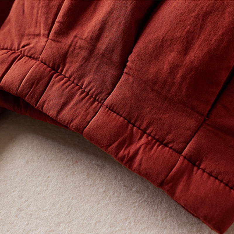 Buddha Stones Schlichte Damen-Haremshose mit Taschen - image 19