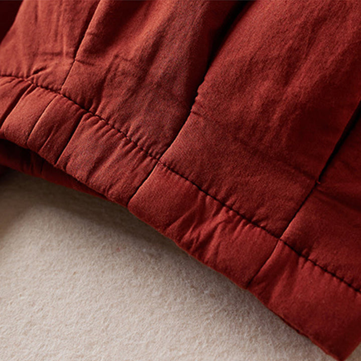 Buddha Stones Schlichte Damen-Haremshose mit Taschen - image 19