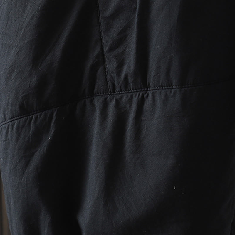 Buddha Stones Schlichte, warme Damen-Haremshose mit Taschen - image 14